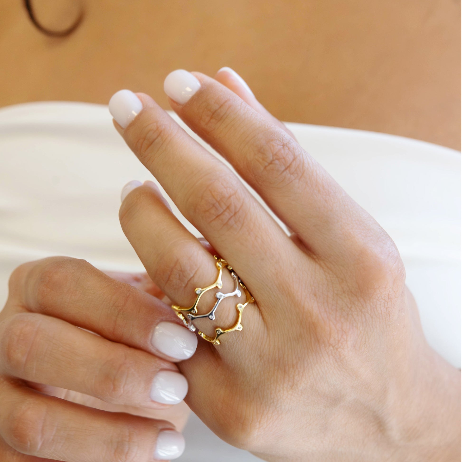 Organic Branch Ring from Alexandra Marks Jewelry 