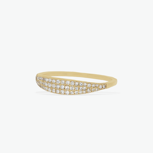 Simple Pave' Diamond Ring from Alexandra Marks Jewelry