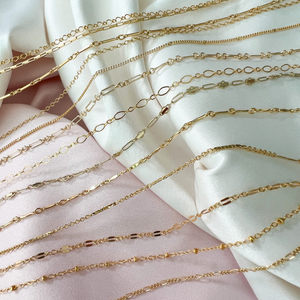 Gold Filled Permanent Forever Bracelet Chains from Alexandra Marks Jewelry