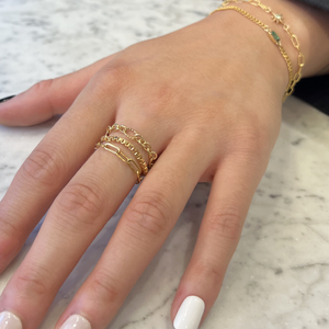 Permanent Jewelry Rings & Bracelets from Alexandra Marks Jewelry