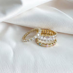 Gold Classic Round Eternity Band from Alexandra Marks Jewelry