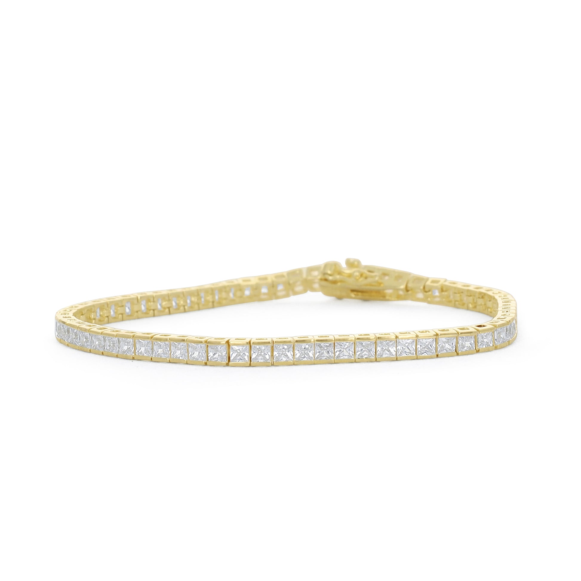 Princess Cut CZ Tennis Bracelet from Alexandra Marks Jewelry