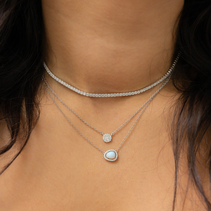 Sterling Silver Everyday Stacking Necklaces From Alexandra Marks Jewelry