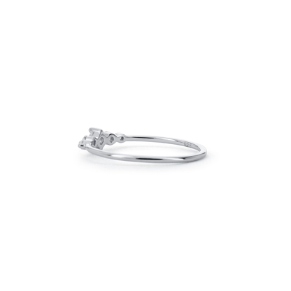Thin Simple Silver Stacking Ring