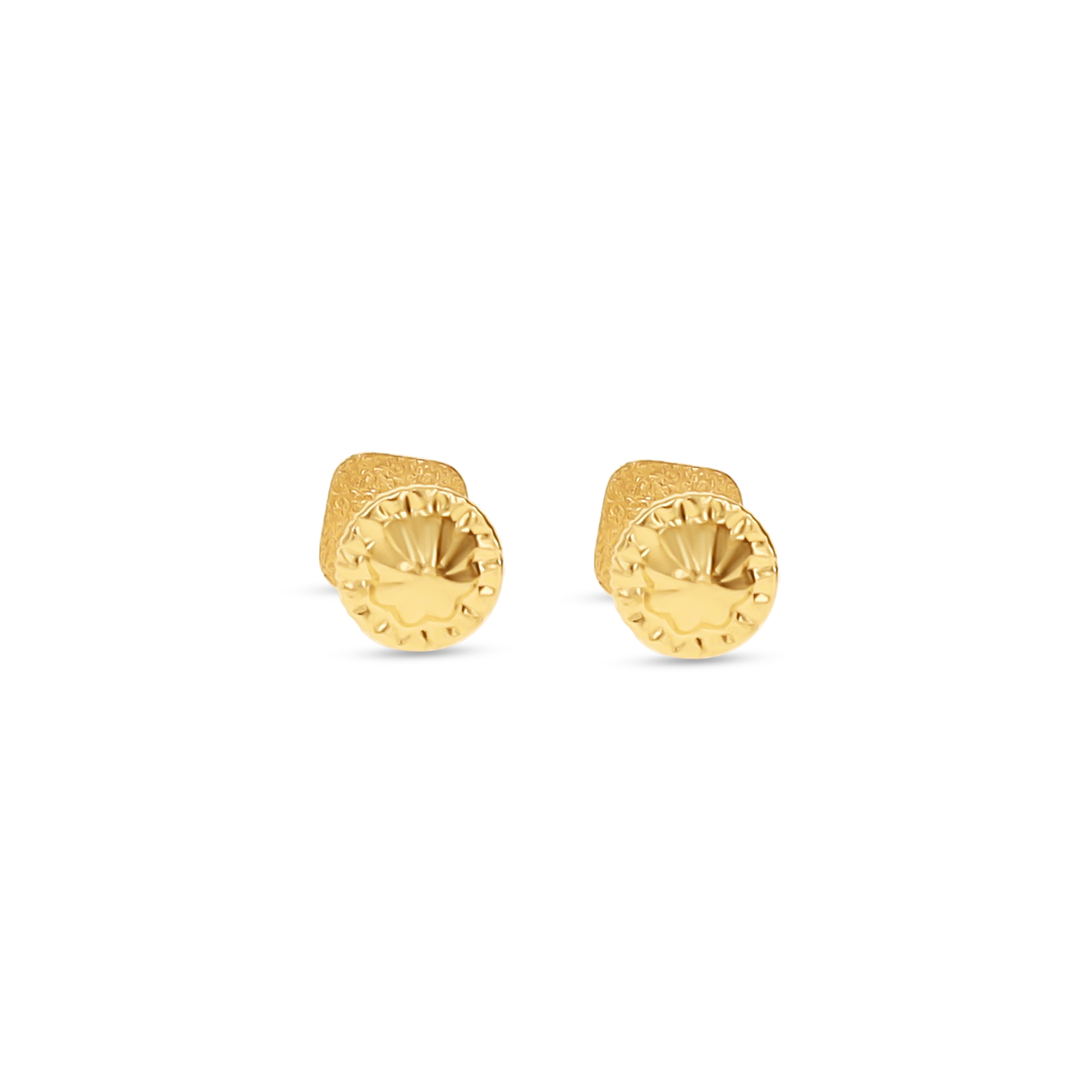 Screw Back 14kt Gold Stud Earrings | Alexandra Marks Jewelry