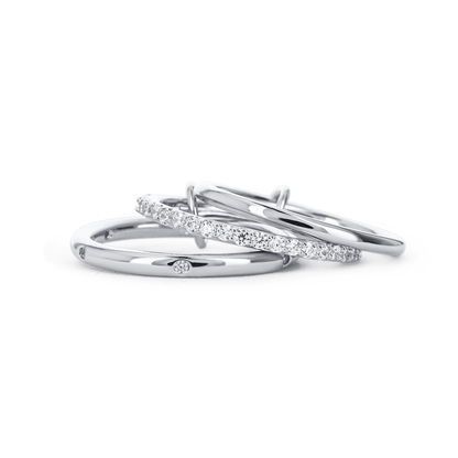 Sterling Silver Connected Spinner Ring from Alexandra Marks Jewelry