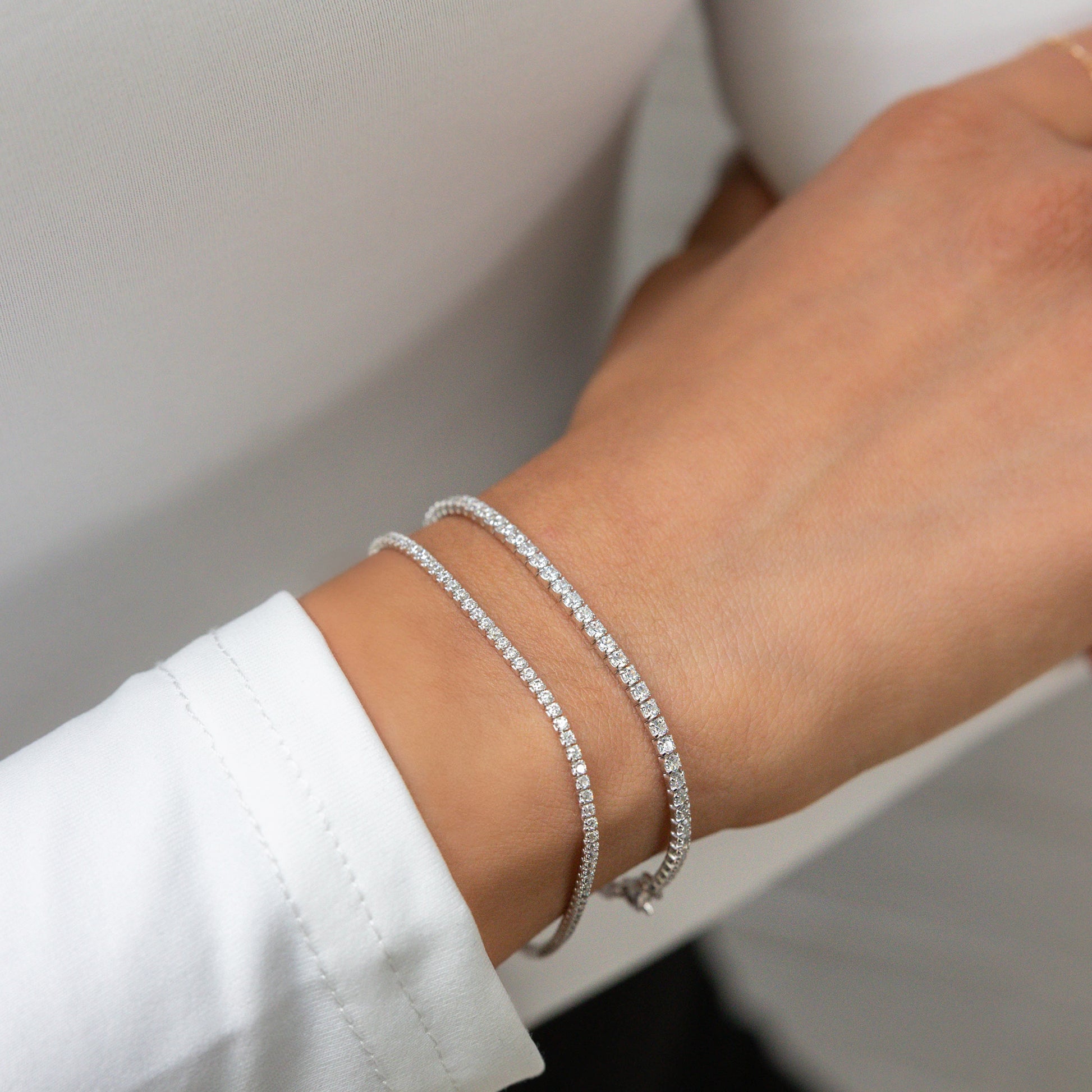 Everyday Tennis Bracelets from Alexandra Marks Jewelry