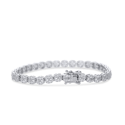 Silver Wedding Bracelet