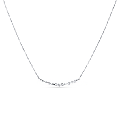 Dainty Diamond Bar Necklace from Alexandra Marks Jewelry