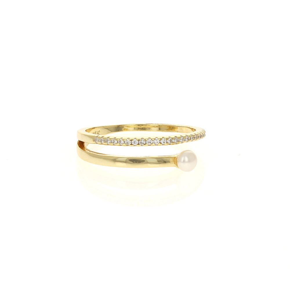 
            
                Load image into Gallery viewer, Pearl Wrap Ring
            
        