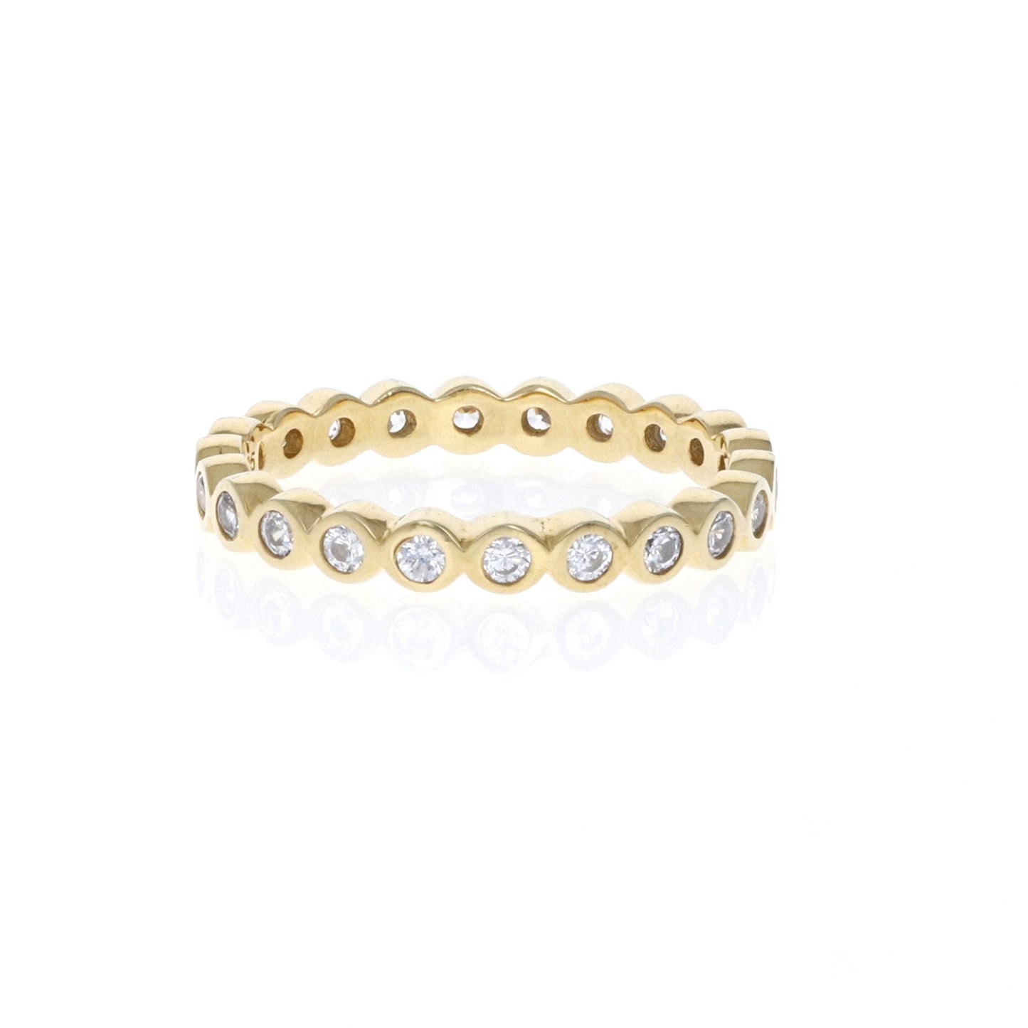 Gold Bezel Ring