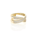 Gold Pointed Coil Ring