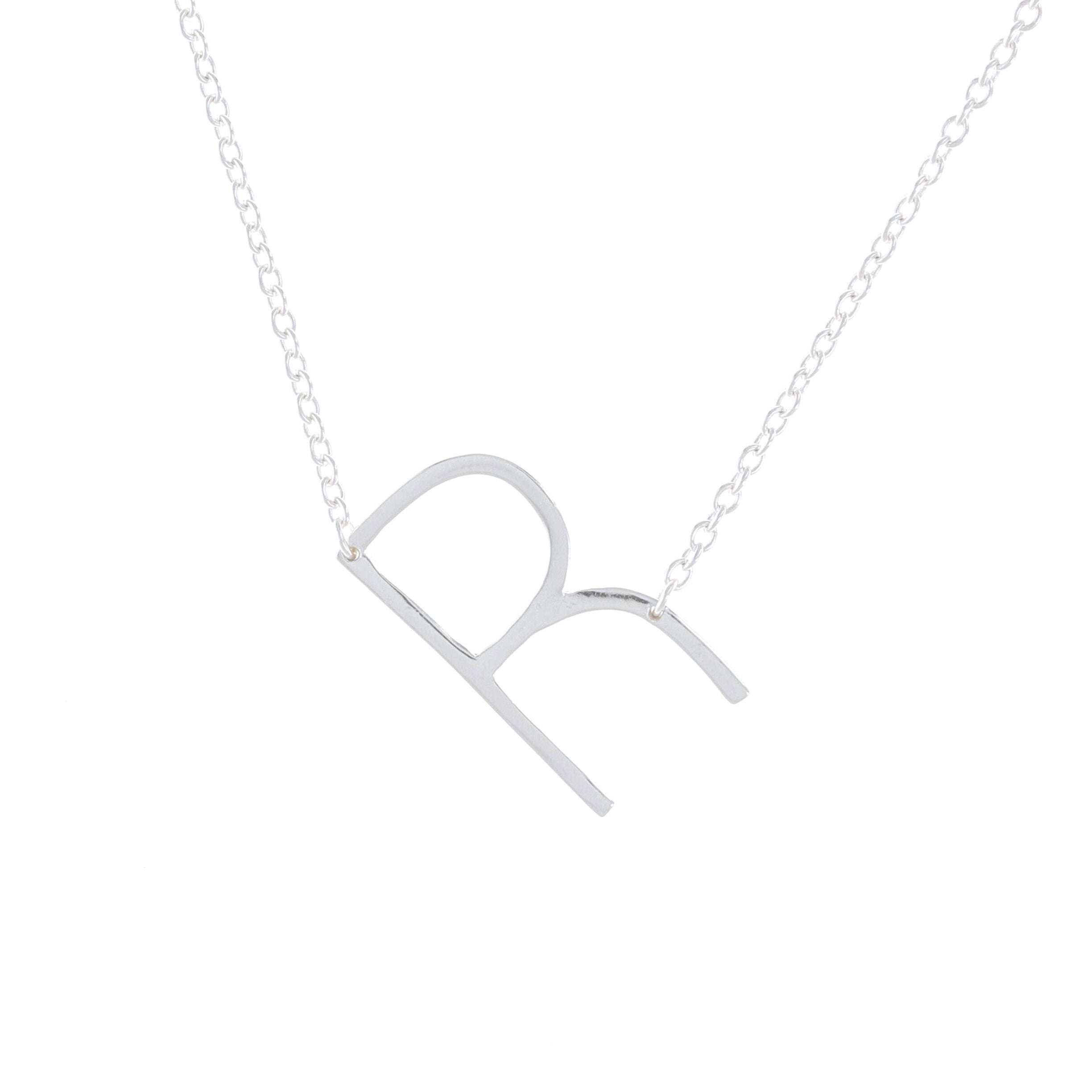 Personalized Initial Letter R Necklace | Alexandra Marks – Alexandra Marks  Jewelry