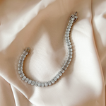 Vintage Inspired Diamond Link Tennis Bracelet | Alexandra Marks Jewelry