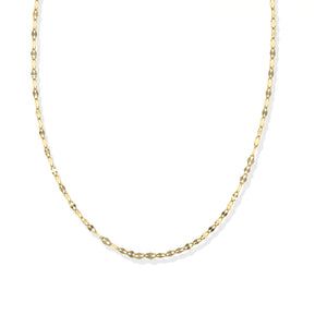 
            
                Load image into Gallery viewer, Diamond Cut Gold Chain Choker Necklace | Alexandra Marks Jewelry
            
        