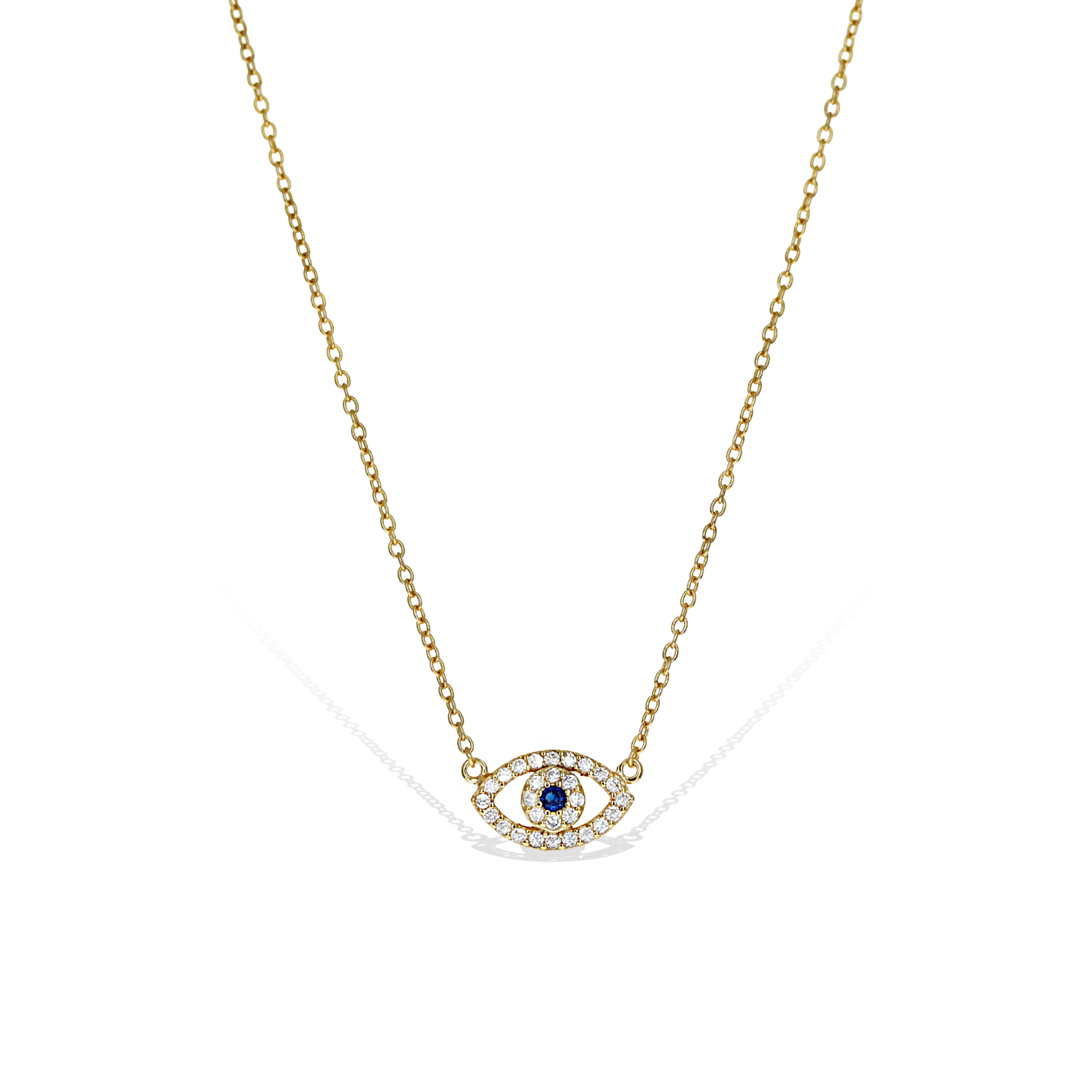 Lucky Evil Eye Necklace | Alexandra Marks Jewelry