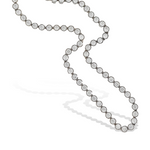 Alexandra Marks - Bezel Set CZ Tennis Necklace in Sterling Silver