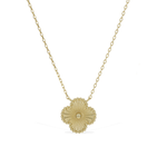 Gold Classic Clover Necklace | Alexandra Marks Jewelry