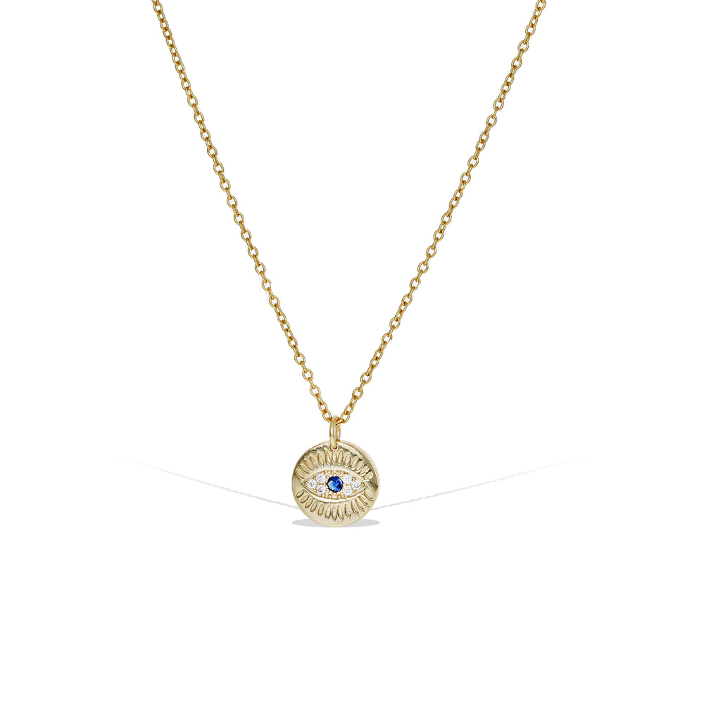 
            
                Load image into Gallery viewer, Evil Eye Charm Necklace
            
        