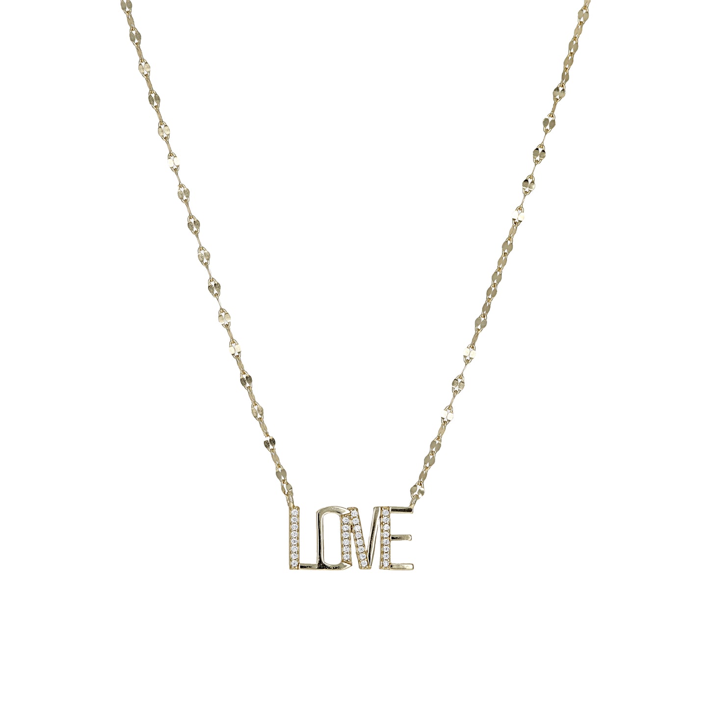 Alexandra Marks - Gold LOVE Letter Necklace