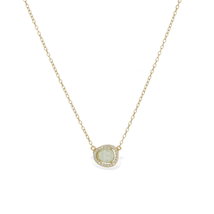 
            
                Load image into Gallery viewer, Dainty Aquamarine Gold Gemstone Necklace | Alexandra Marks Jewelry
            
        