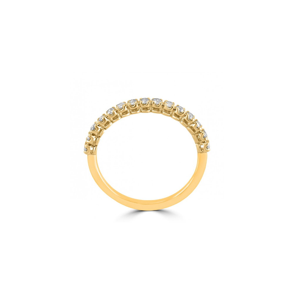 
            
                Load image into Gallery viewer, 1/4ctw Diamond Thin Stacking Ring Size 7 by Alexandra Marks Jewelry
            
        