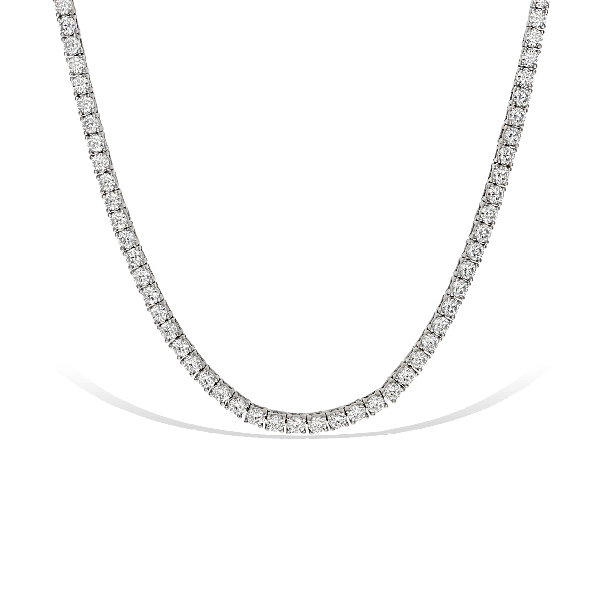 Classic Elegant Everyday CZ Tennis Necklace | Alexandra Marks Jewelry