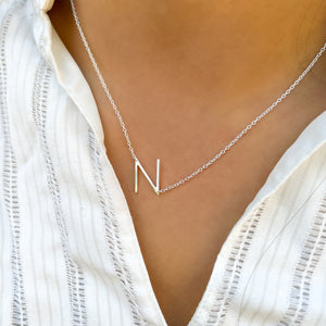 Buy Gold Plated Cubic Zirconia Personalised Letter N Pendant Necklace by  MNSH Online at Aza Fashions.