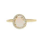 Dainty Opal Gold Ring | Alexandra Marks Jewelry