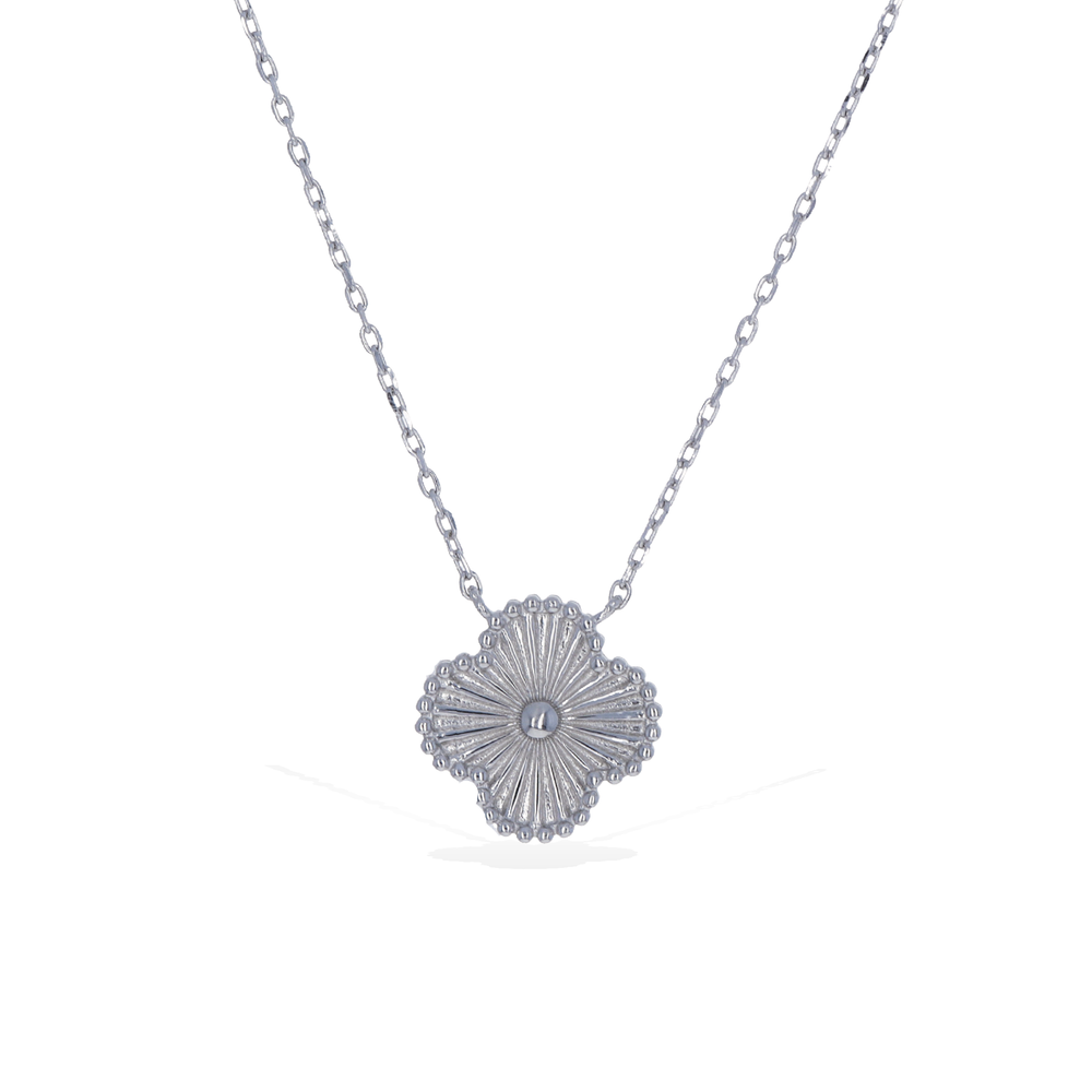 
            
                Load image into Gallery viewer, Clover Necklace, Sterling Silver - Alexandra Marks Jewelry
            
        