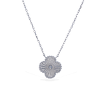 Clover Necklace, Sterling Silver - Alexandra Marks Jewelry