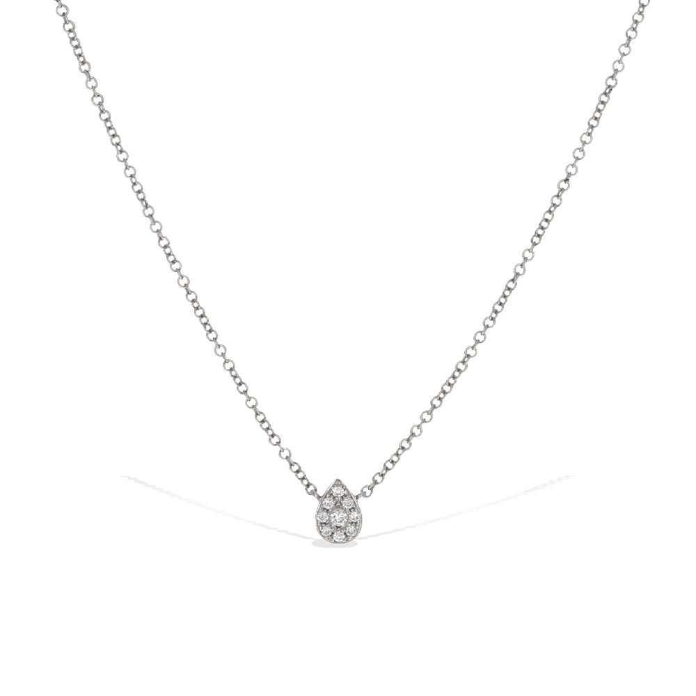 Pear Shaped Diamond Choker Necklace | Alexandra Marks Jewelry