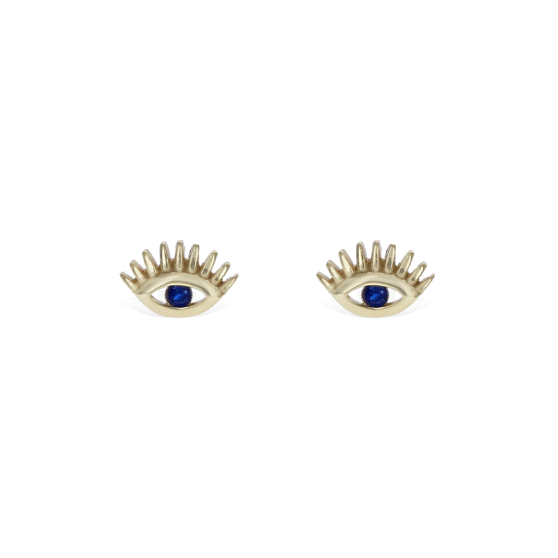 Mini Evil Eye Stud Earrings Alexandra Marks Jewelry