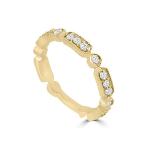 
            
                Load image into Gallery viewer, Diamond Eternity Band in 14kt Gold - Alexandra Marks
            
        