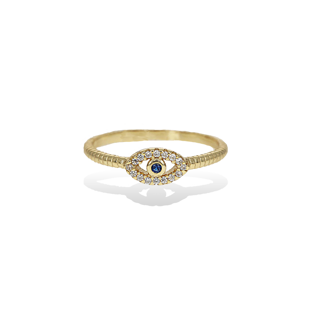 Classic Evil Eye Ring | Alexandra Marks Jewelry