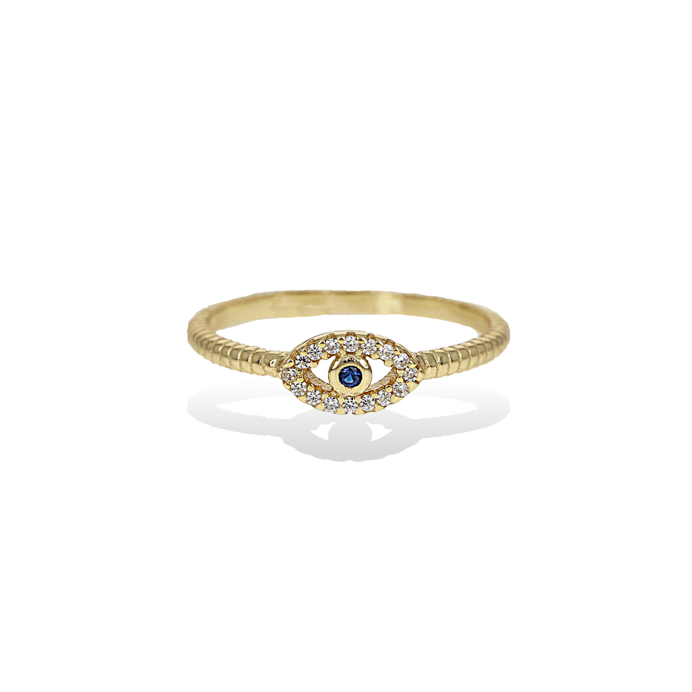 Classic Evil Eye Ring Alexandra Marks Jewelry