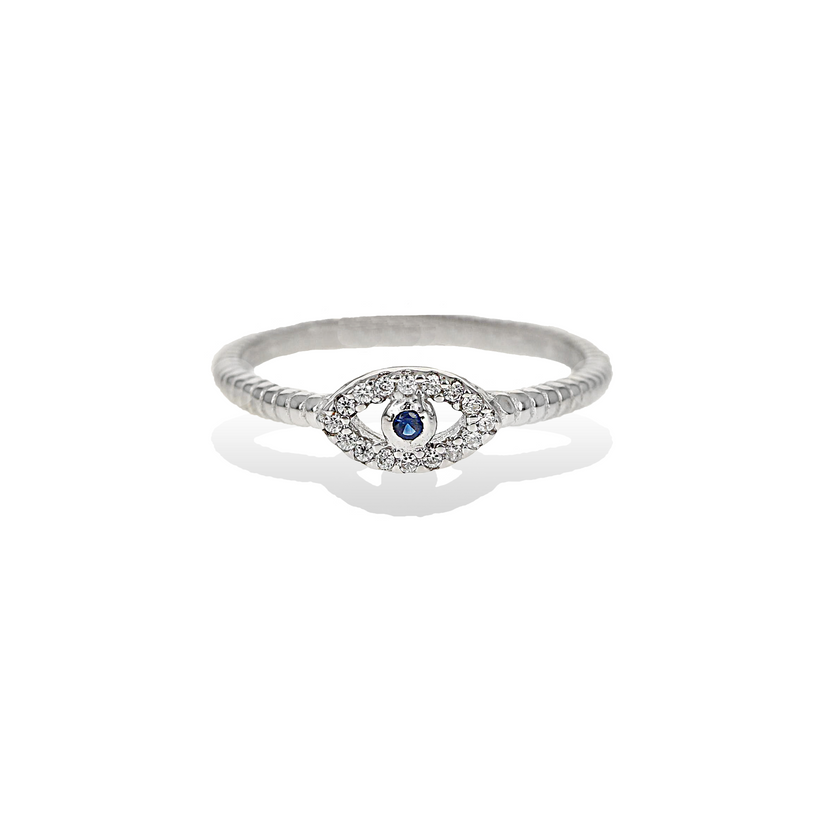 Classic Evil Eye Ring | Alexandra Marks Jewelry
