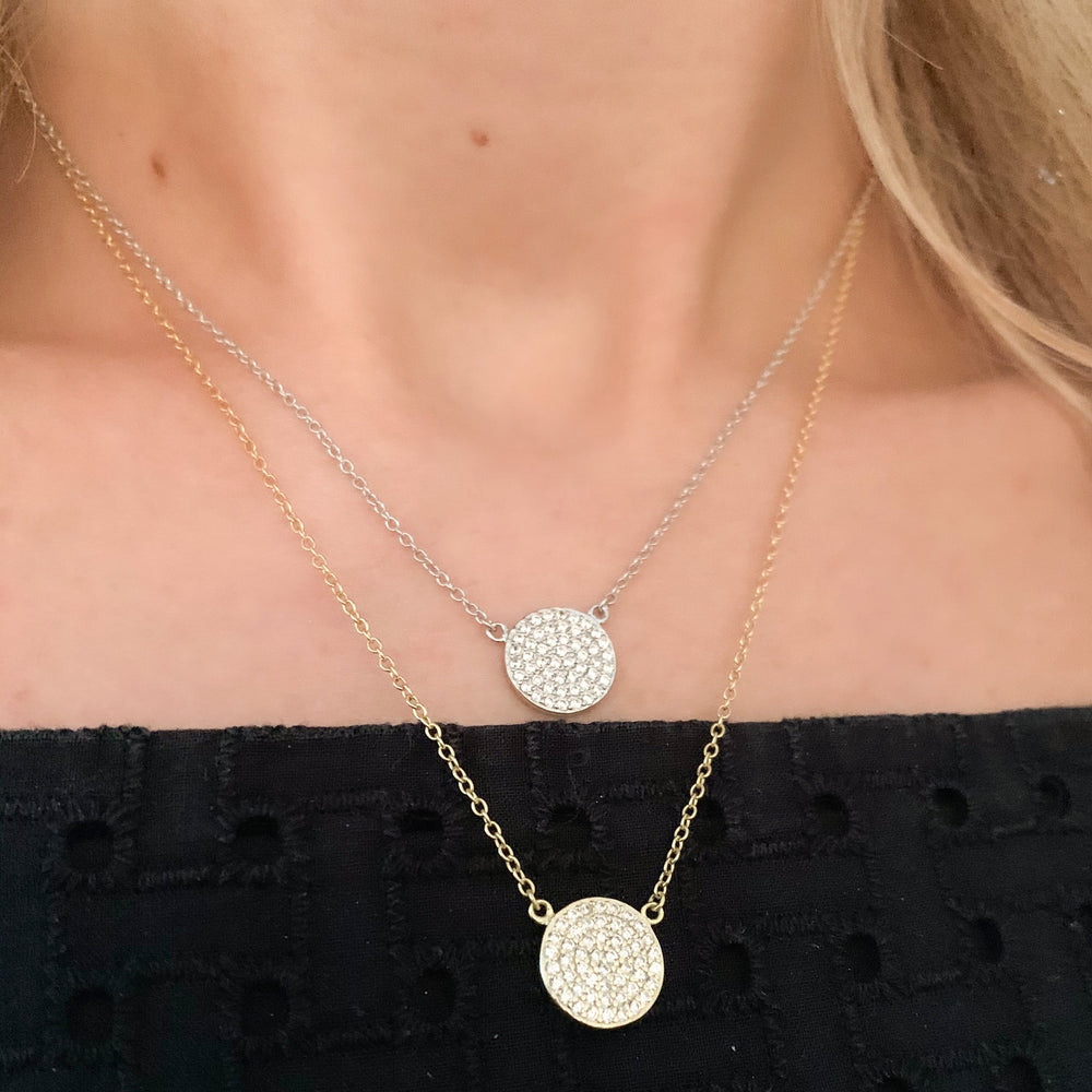 Large Disc Necklace