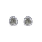 Labradorite Gemstone Stud Earrings | Alexandra Marks Jewelry