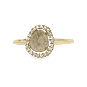 Labradorite Gemstone Gold Ring | Alexandra Marks Jewelry