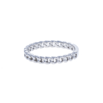 Sterling Silver Curb Chain Ring - Alexandra Marks Jewelry