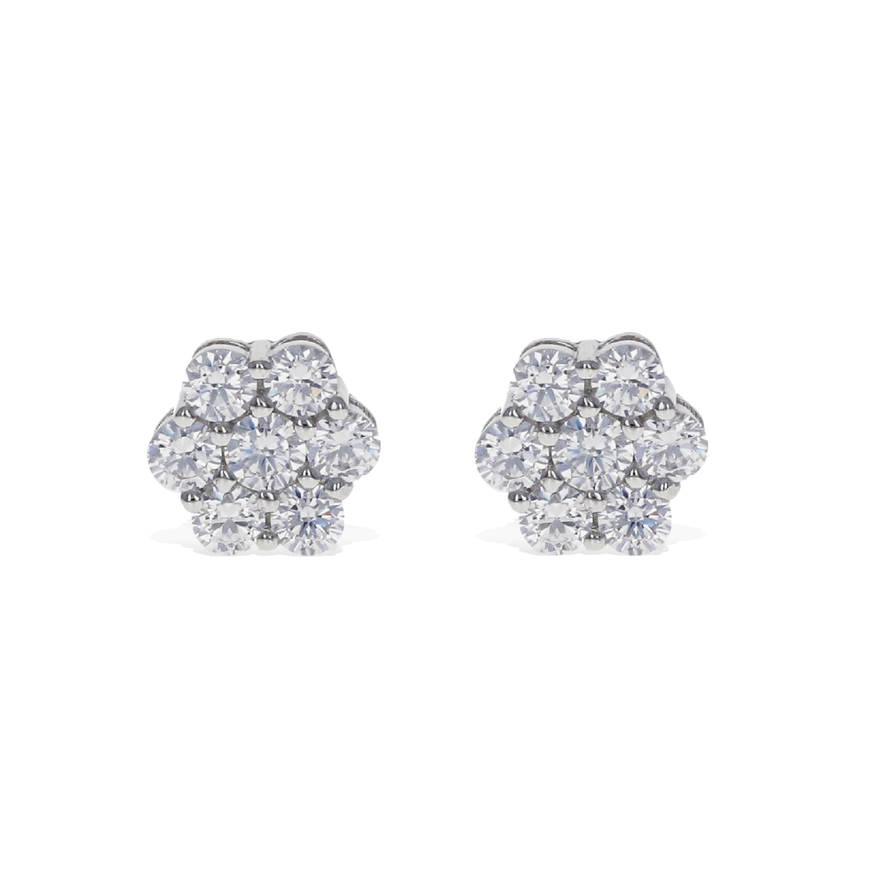 
            
                Load image into Gallery viewer, CZ Bouquet Stud Earrings | Alexandra Marks Jewelry
            
        