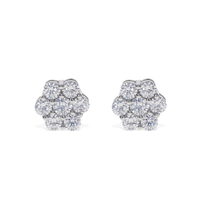 
            
                Load image into Gallery viewer, CZ Bouquet Stud Earrings | Alexandra Marks Jewelry
            
        