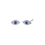 Petite Evil Eye Stud Earrings | Alexandra Marks Jewelry