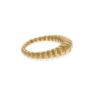 
            
                Load image into Gallery viewer, Gold Croissant Ring | Alexandra Marks Jewelry
            
        